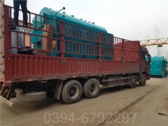 八吨大型热水锅炉