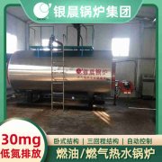 WNS12-1.25-QY环保蒸汽锅炉河南银晨锅炉集团