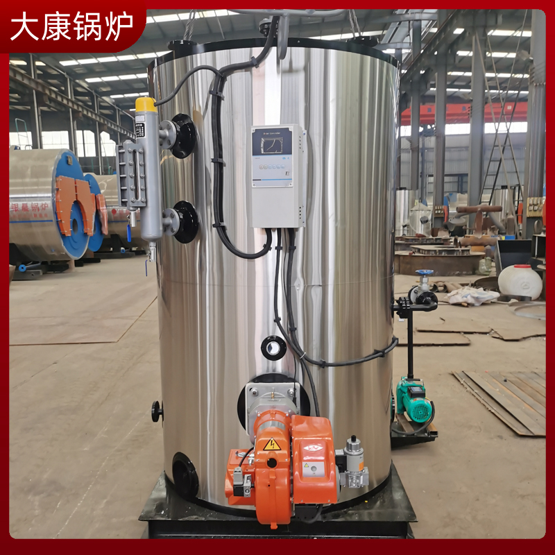 小型立式导热油锅炉河南银晨锅炉2吨的燃气热水锅炉