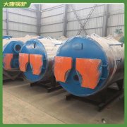 蒸汽锅炉采暖WNS8厂家设计、加工、定做