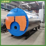 燃煤蒸汽锅炉多少钱WNS4澡堂用的
