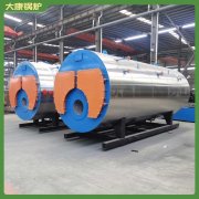 生产厂家直销1 吨燃气锅炉银晨锅炉